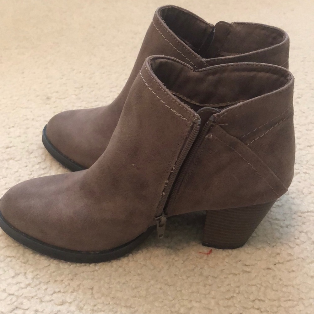 Taupe Booties